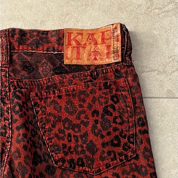 KAPITAL Leopard Cords Corduroy Pants - Japan Sz 2    NWOT - Picture 12 of 15